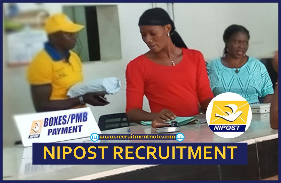 Nipost Recruitment Application Form Portal Via Nipost Gov Ng